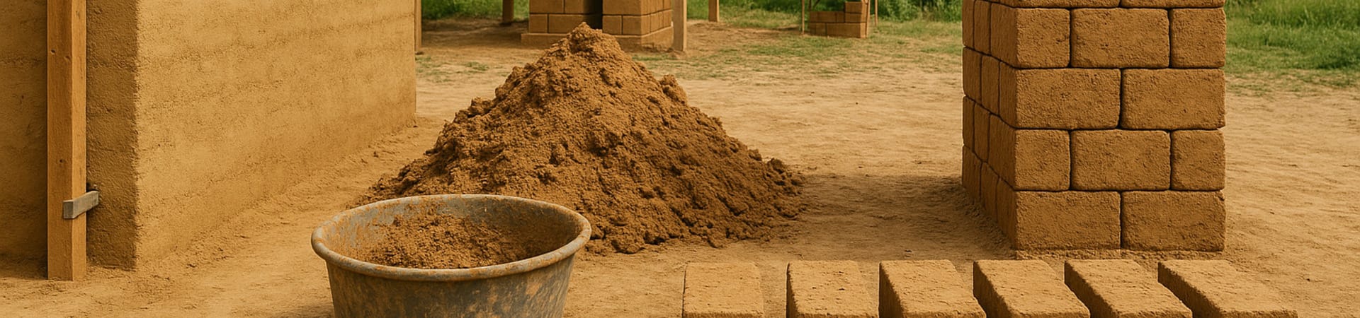 Γεωτεχνική Μηχανική για Δόμηση με Ωμή και Συμπυκνωμένη Γη